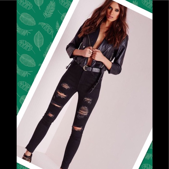 Wax Jean Denim - ❌RIPPED JEANS❌